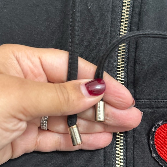 KARL LAGERFELD ZIP UP HOODIE - Picture 2 of 4